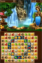 In game image of Jewel Master - Cradle Of Rome on the Nintendo DS.