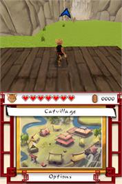In game image of Legend Of Kay on the Nintendo DS.