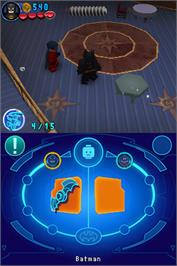 In game image of Lego Batman 2 - Dc Super Heroes on the Nintendo DS.