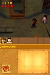 In game image of Lego Indiana Jones 2 - L'aventure Continue on the Nintendo DS.