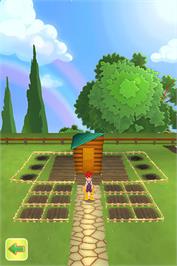 In game image of Let's Play Garden on the Nintendo DS.