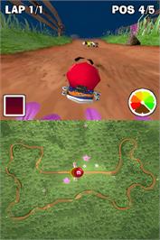 In game image of M And M's - Kart Racing on the Nintendo DS.