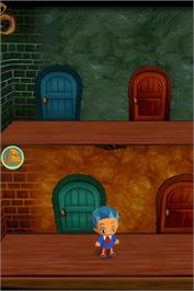 In game image of Magician's Quest - Mysterious Times on the Nintendo DS.