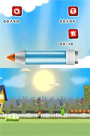 In game image of Max And The Magic Marker on the Nintendo DS.