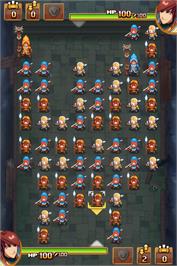 In game image of Might And Magic - Clash Of Heroes on the Nintendo DS.