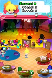 In game image of Mimi's Party Fun! on the Nintendo DS.