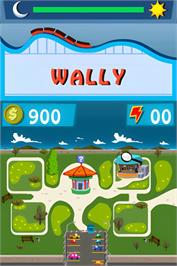 In game image of My Amusement Park on the Nintendo DS.
