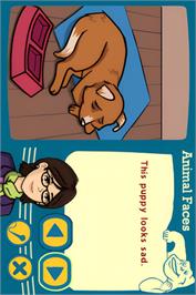 In game image of My Reading Tutor on the Nintendo DS.
