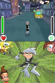In game image of Nickelodeon Spongebob Squarepants And Friends Unite! on the Nintendo DS.