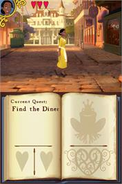 In game image of Princesse Et La Grenouille, La on the Nintendo DS.