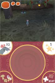 In game image of Ratatouille on the Nintendo DS.