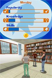 In game image of Riding Academy 2 on the Nintendo DS.