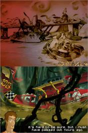 In game image of Runaway - The Dream Of The Turtle on the Nintendo DS.