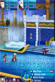 In game image of Sands Of Destruction on the Nintendo DS.