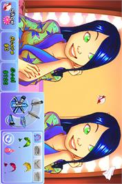 In game image of Satisfashion - Rock The Runaway on the Nintendo DS.