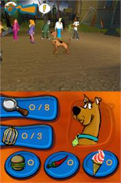 In game image of Scooby-doo! - Qui Regarde Qui on the Nintendo DS.