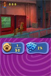 In game image of Scooby-doo! - Unmasked on the Nintendo DS.