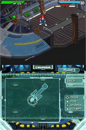 In game image of Scurge Hive on the Nintendo DS.