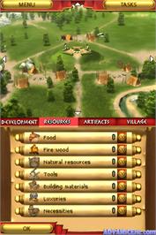 In game image of Settlement - Colossus on the Nintendo DS.