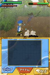 In game image of Simple Ds Series Vol. 16 - The Sagasou Fushigi Na Konchuu No Mori on the Nintendo DS.