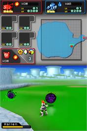 In game image of Spectrobes - Beyond The Portals on the Nintendo DS.