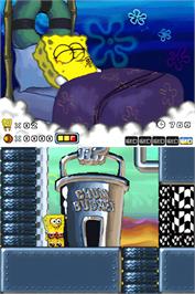 In game image of Spongebob Squarepants - Creature From The Krusty Krab on the Nintendo DS.