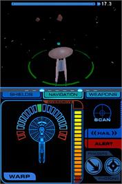 In game image of Star Trek - Tactical Assault on the Nintendo DS.