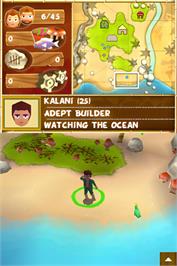 In game image of Virtual Villagers - Un Nouveau Chez-soi on the Nintendo DS.
