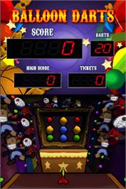 In game image of Wonder World Amusement Park on the Nintendo DS.