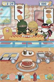 In game image of Yummy Yummy Cooking Jam on the Nintendo DS.