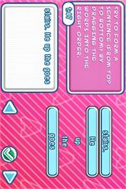 In game image of th!nk - Logic Trainer - KIDS! on the Nintendo DS.