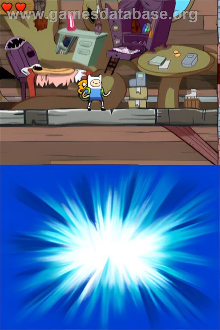 Adventure Time - Hey Ice King! Why'd You Steal Our Garbage?! - Nintendo DS - Artwork - In Game