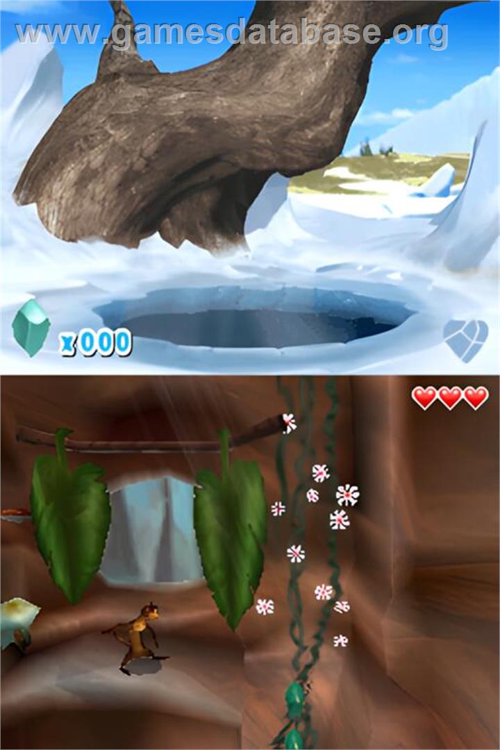 Age De Glace 3 - Le Temps Des Dinosaures, L' - Nintendo DS - Artwork - In Game
