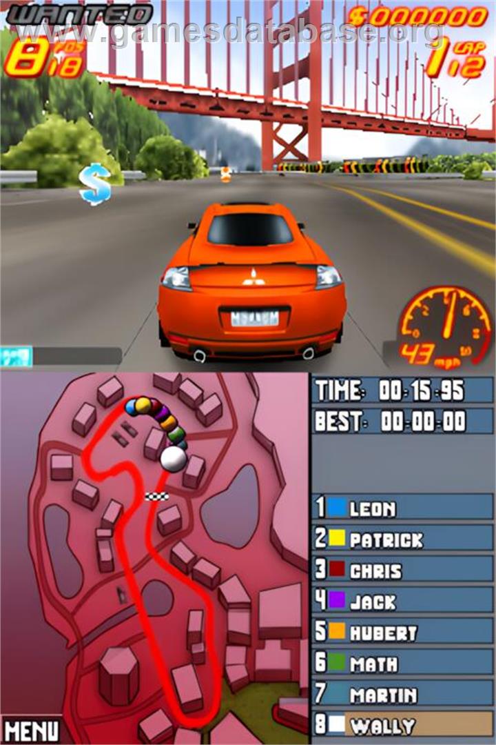 Asphalt - Urban Gt 2 - Nintendo DS - Artwork - In Game