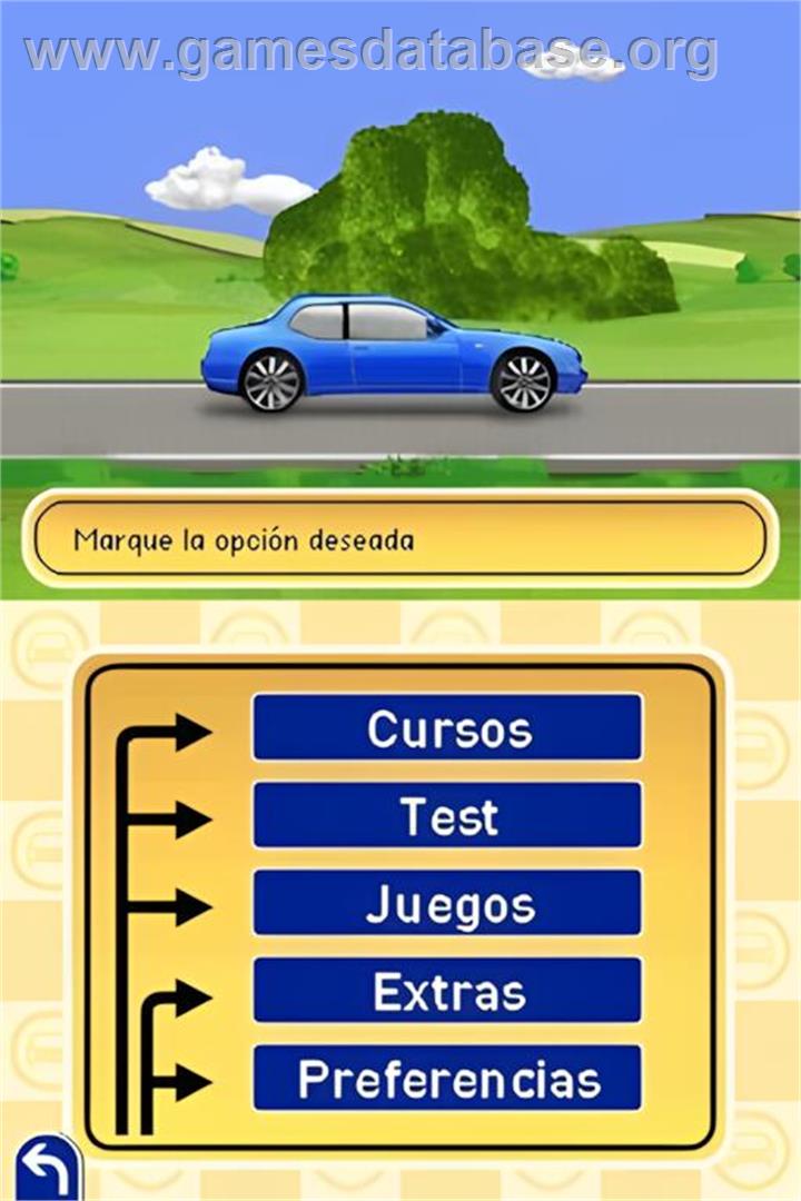 Autoescuela Trainer - Nintendo DS - Artwork - In Game