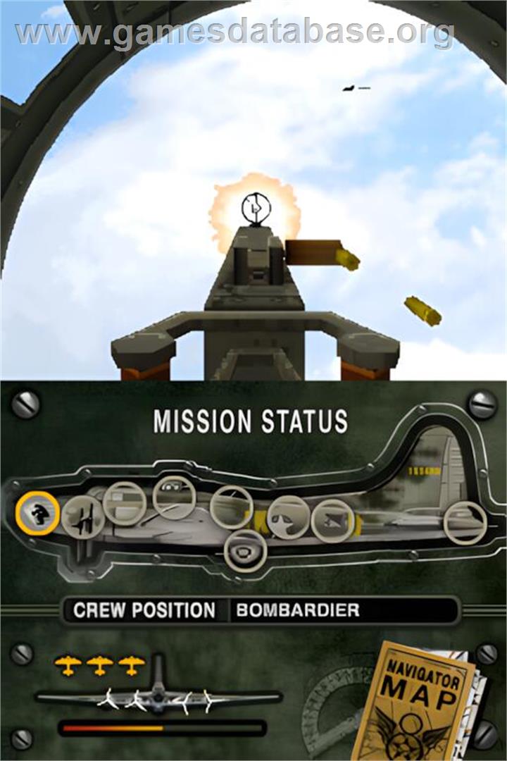 B-17 Fortress In The Sky - Nintendo DS - Artwork - In Game