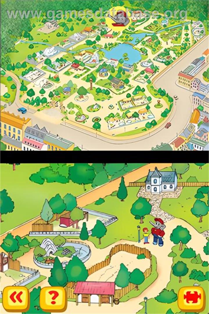 Benjamin Bluemchen - Ein Tag Im Zoo - Nintendo DS - Artwork - In Game