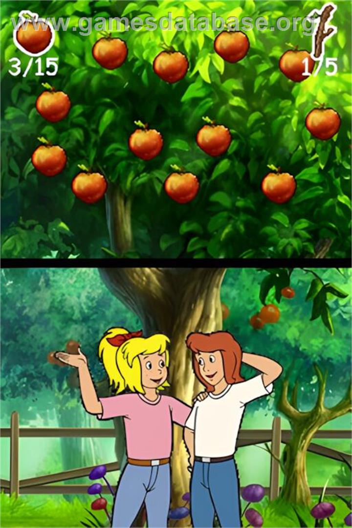 Bibi And Tina - Die Grosse Schnitzeljagd - Nintendo DS - Artwork - In Game