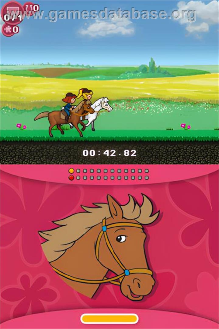 Bibi and Tina - Jump and Ride - Nintendo DS - Artwork - In Game