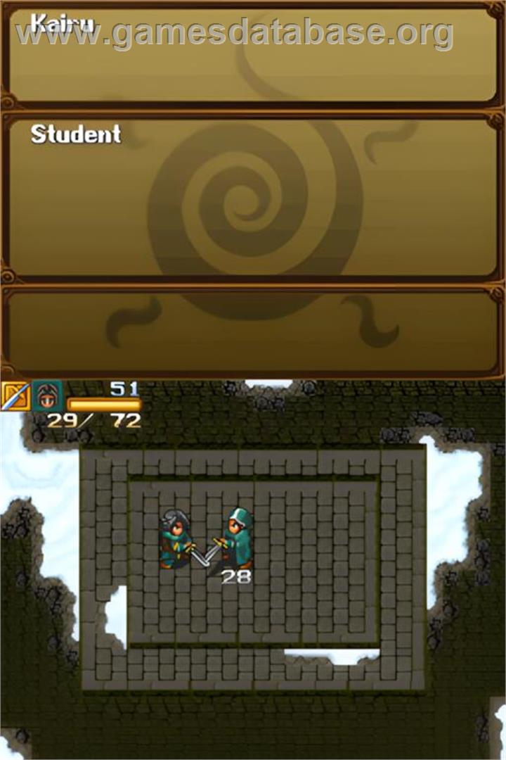 Black Sigil - Blade Of The Exiled - Nintendo DS - Artwork - In Game