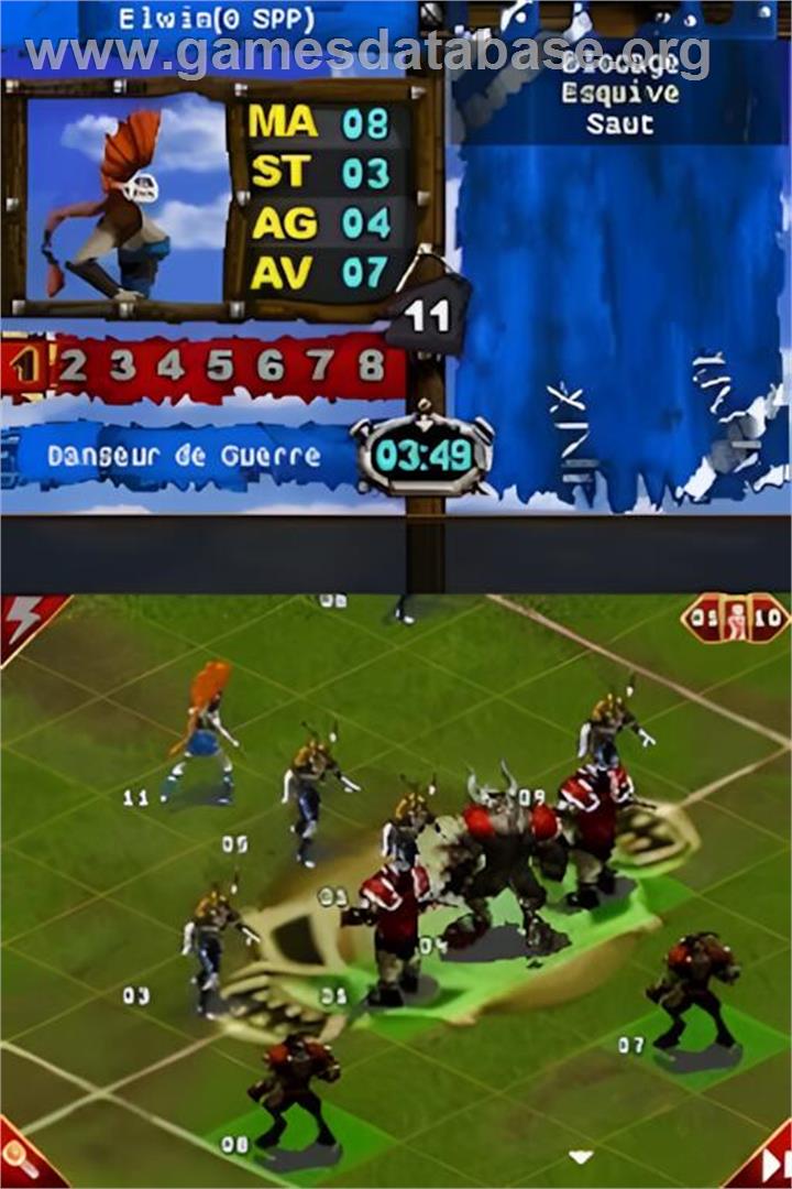 Blood Bowl - Nintendo DS - Artwork - In Game