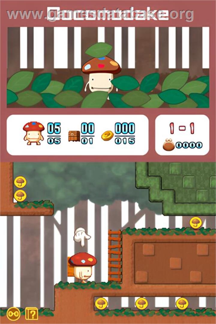 Boing! Docomodake DS - Nintendo DS - Artwork - In Game