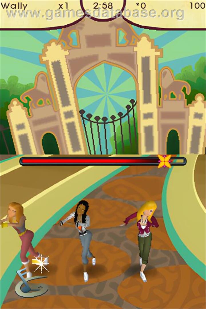 Cheetah Girls, The - Passport To Stardom - Nintendo DS - Artwork - In Game