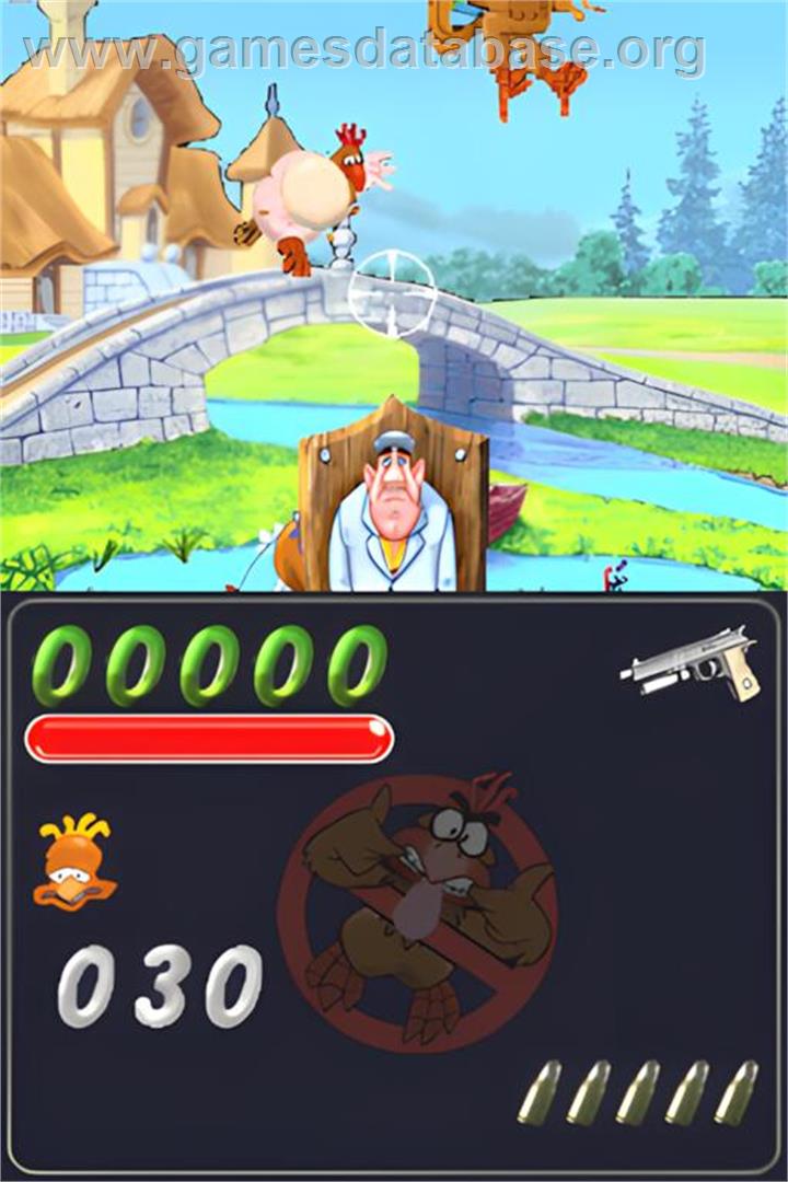 Chicken Shoot - Nintendo DS - Artwork - In Game