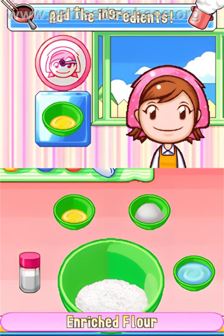 Cooking Mama 2 - Dinner With Friends - Nintendo DS - Artwork - In Game