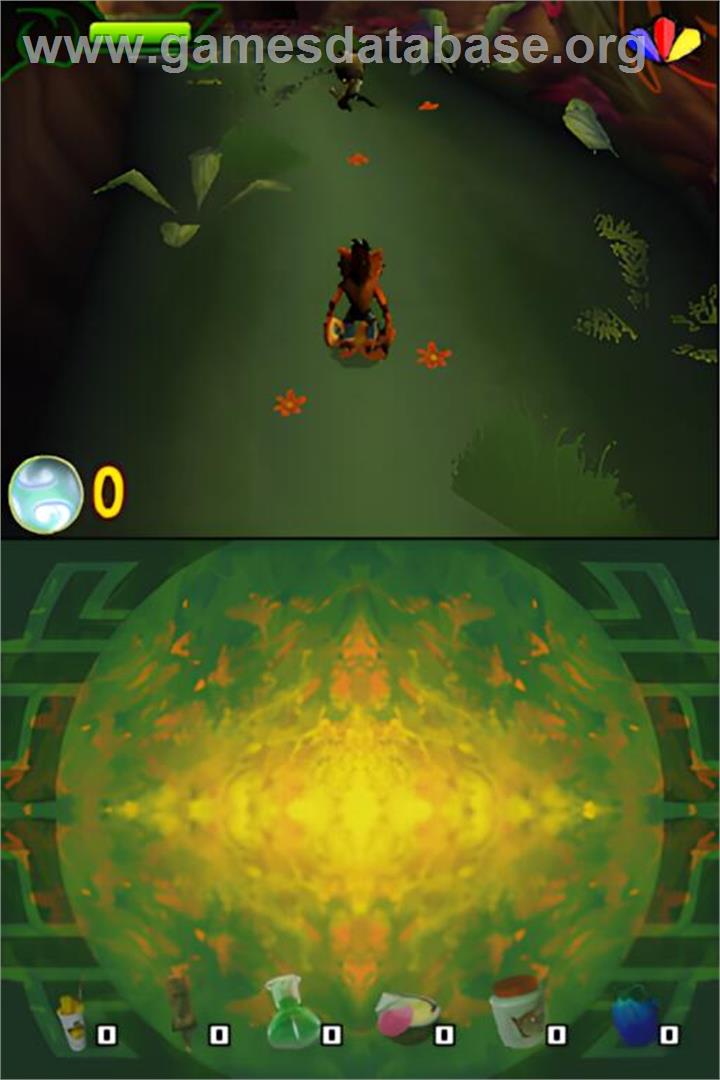 Crash Of The Titans - Nintendo DS - Artwork - In Game