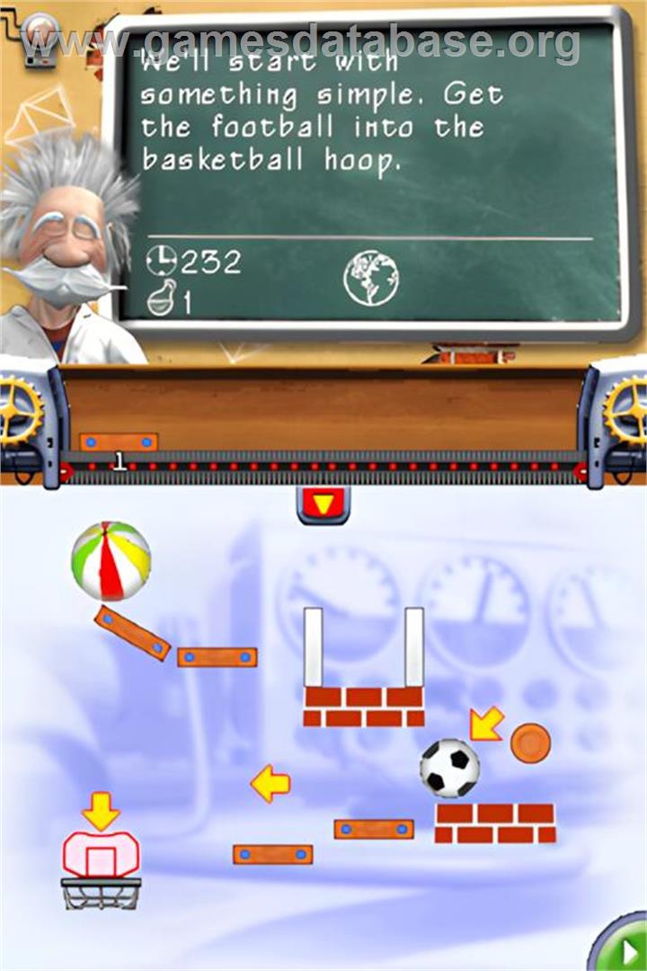 Crazy Machines - Nintendo DS - Artwork - In Game