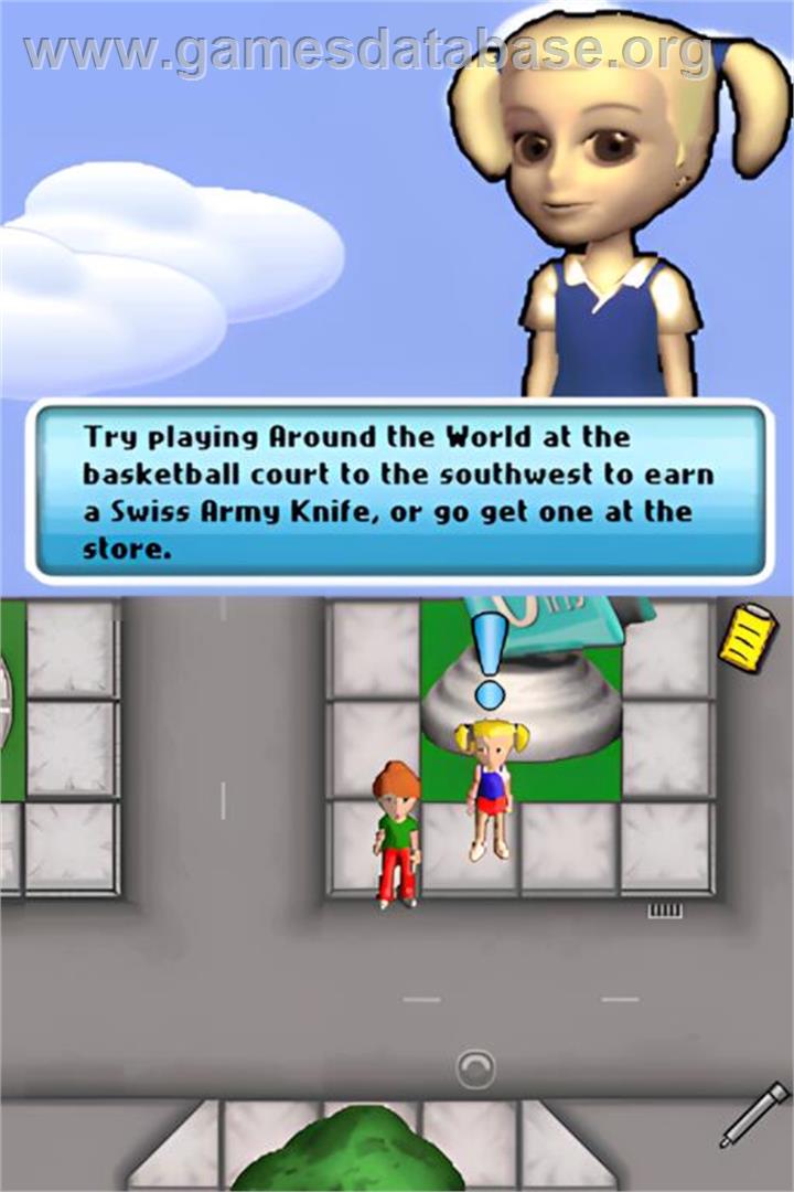 Daring Game For Girls, The - Nintendo DS - Artwork - In Game