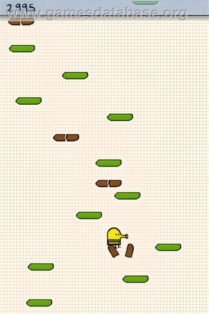 Doodle Jump Journey - Nintendo DS - Artwork - In Game