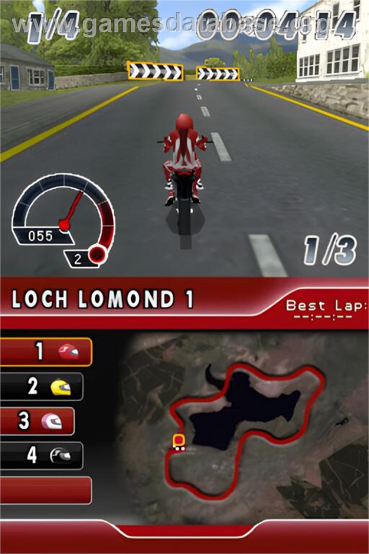 Ducati Moto - Nintendo DS - Artwork - In Game